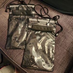 4/$20 waterproof crossbody for valuables